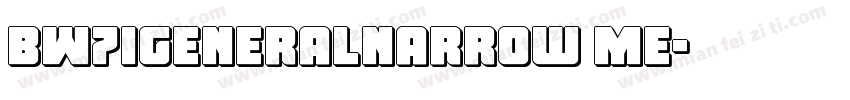BW7iGeneralNarrow Me字体转换